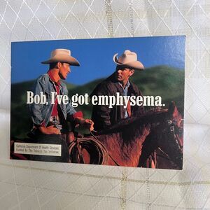 Tower Records 1997 Vintage Postcard Tabacco Advertisement Western Memorabilia